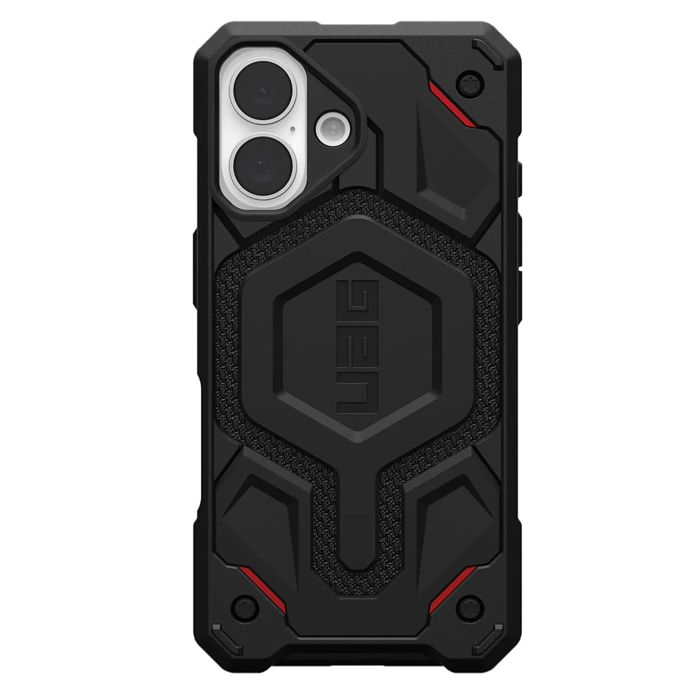 MagSafe-skal för Apple iPhone 17, Urban Armor Gear, Monarch Pro Kevlar, Svart