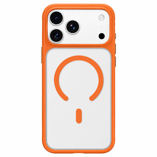 MagSafe-skal för Apple iPhone 18 Pro / 17 Pro, Blueo, hudvänligt stötskydd, satinorange
