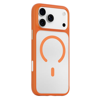 MagSafe-skal för Apple iPhone 18 Pro / 17 Pro, Blueo, hudvänligt stötskydd, satinorange