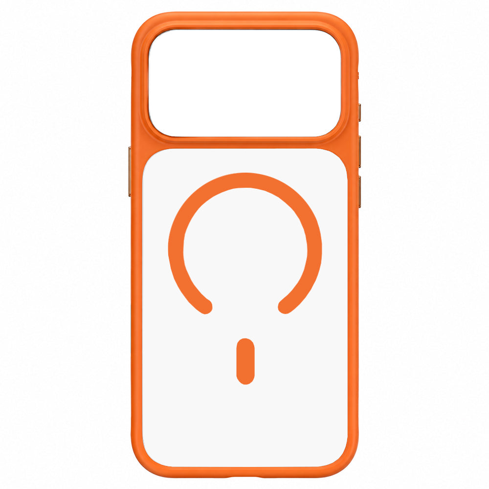 MagSafe-skal för Apple iPhone 18 Pro / 17 Pro, Blueo, hudvänligt stötskydd, satinorange