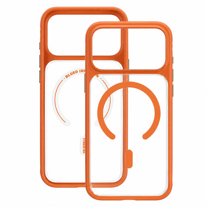 MagSafe-skal för Apple iPhone 18 Pro / 17 Pro, Blueo, hudvänligt stötskydd, satinorange