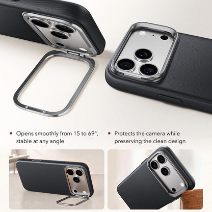 MagSafe-fodral för Apple iPhone 18 Pro / 17 Pro, ESR, Atelier med ställ, Svart