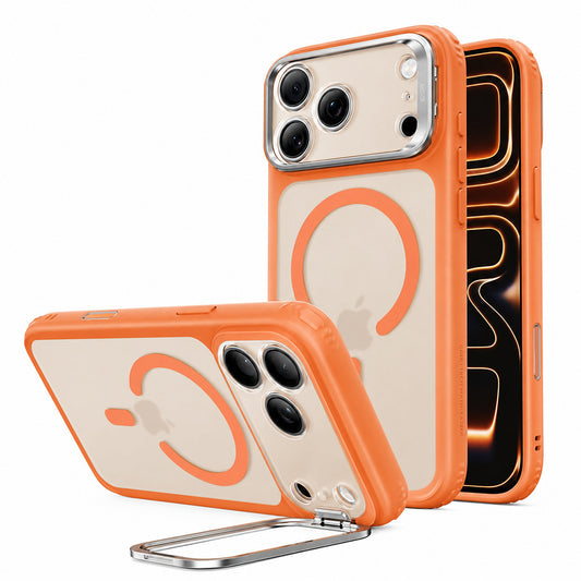 MagSafe-fodral för Apple iPhone 18 Pro / 17 Pro, ESR, Classic Hybrid Kickstand, Satinorange