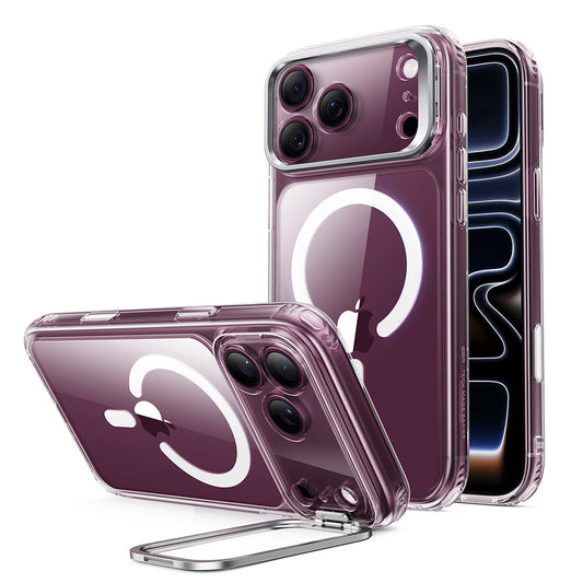 MagSafe-fodral för Apple iPhone 18 Pro / 17 Pro, ESR, Classic Hybrid Kickstand, Transparent