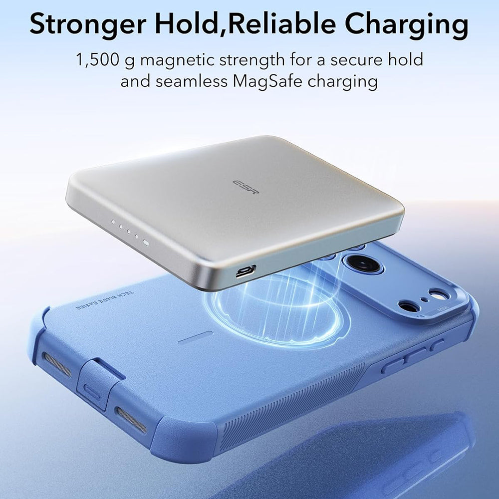 MagSafe-fodral för Apple iPhone 18 Pro / 17 Pro, ESR, Cyber, Bleu