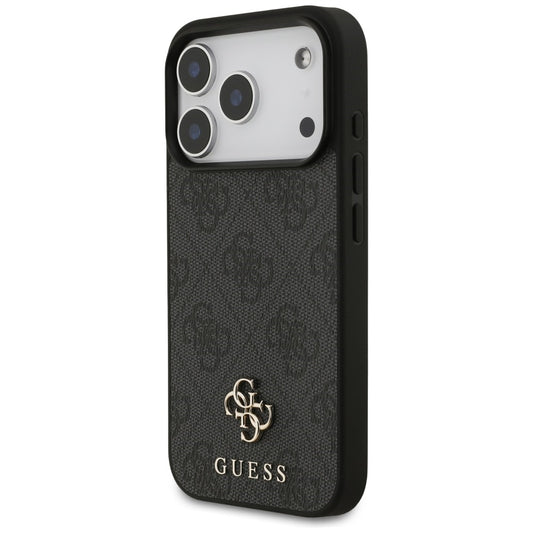 MagSafe-fodral för Apple iPhone 18 Pro / 17 Pro, Guess, 4G Small and Classic, Svart