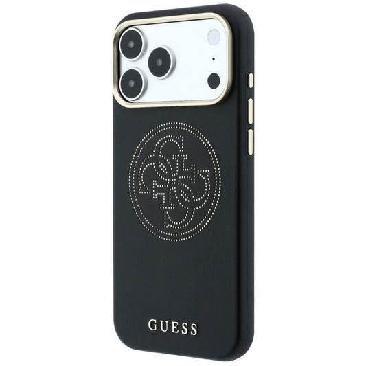 MagSafe-fodral för Apple iPhone 18 Pro / 17 Pro, Guess, Perforated 4G, Svart