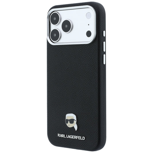 MagSafe-fodral för Apple iPhone 18 Pro / 17 Pro, Karl Lagerfeld, Kornig Karl Head's Metal, Svart