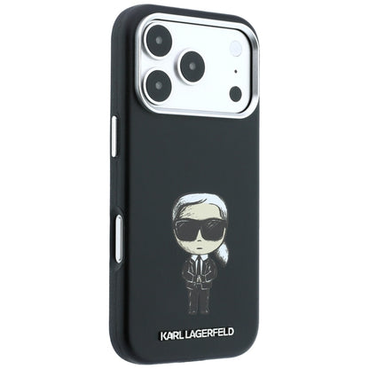MagSafe-fodral för Apple iPhone 18 Pro / 17 Pro, Karl Lagerfeld, Ikonik Sketch, Svart