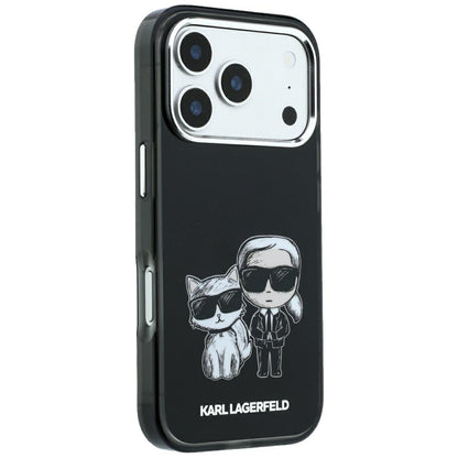 MagSafe-fodral för Apple iPhone 18 Pro / 17 Pro, Karl Lagerfeld, KC Bodies Sketch, Svart