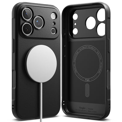 MagSafe-fodral för Apple iPhone 18 Pro / 17 Pro, Ringke, Onyx, Svart