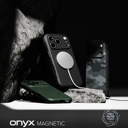 MagSafe-fodral för Apple iPhone 18 Pro / 17 Pro, Ringke, Onyx, Svart