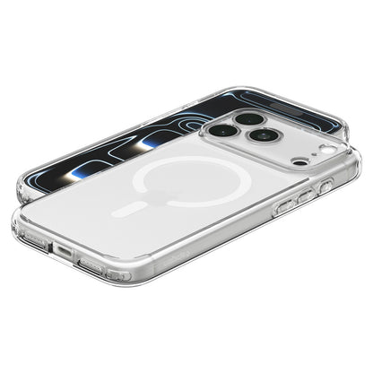 MagSafe-fodral för Apple iPhone 18 Pro / 17 Pro, Spigen, Ultra Hybrid, Vit Satin ACS12161