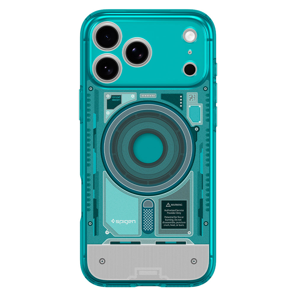 MagSafe Case for Apple iPhone 18 Pro / 17 Pro, Spigen, Ultra Hybrid C-One, Turquoise ACS11985