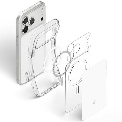 MagSafe-fodral för Apple iPhone 18 Pro / 17 Pro, Spigen, Ultra Hybrid T, Vit ACS12169