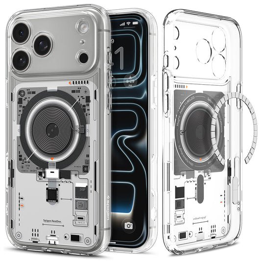 MagSafe-fodral för Apple iPhone 18 Pro / 17 Pro, Spigen, Ultra Hybrid Neo One, Transparent ACS12166