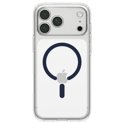 MagSafe Case for Apple iPhone 18 Pro / 17 Pro, Spigen, Ultra Hybrid, Navy Transparent ACS12158