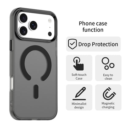 MagSafe-fodral för Apple iPhone 18 Pro / 17 Pro, Techsuit, CandyCase, Svart