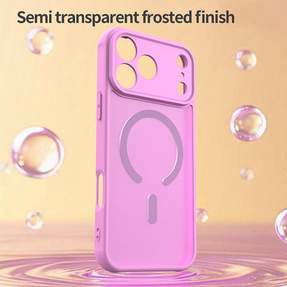 MagSafe-fodral för Apple iPhone 18 Pro / 17 Pro, Techsuit, HaloFrost II, Rosa