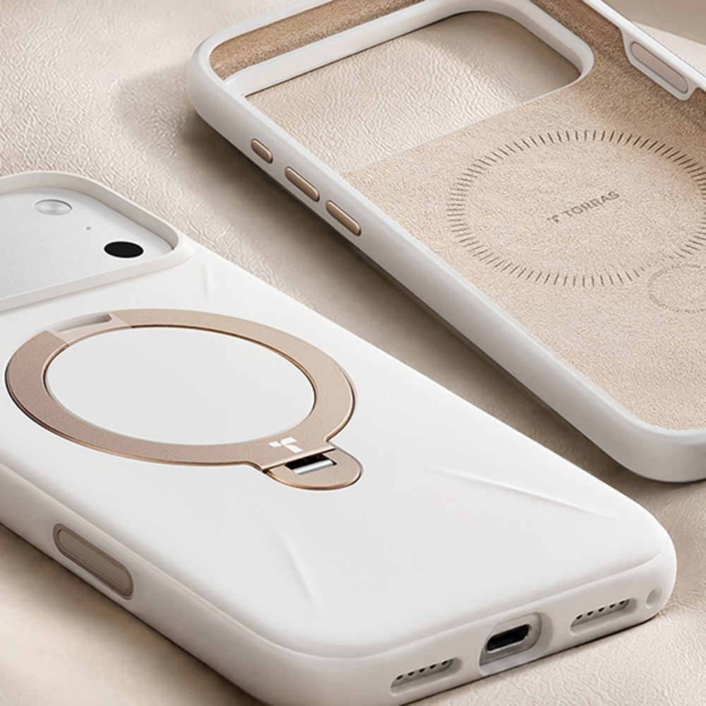 MagSafe Case for Apple iPhone 18 Pro / 17 Pro, Torras, QPRO Silicone, Purple