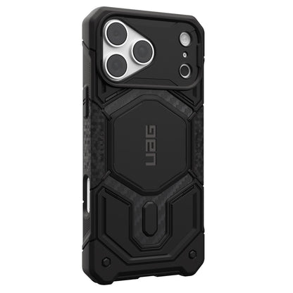MagSafe-fodral för Apple iPhone 18 Pro / 17 Pro, Urban Armor Gear, Monarch Pro Carbon, Svart