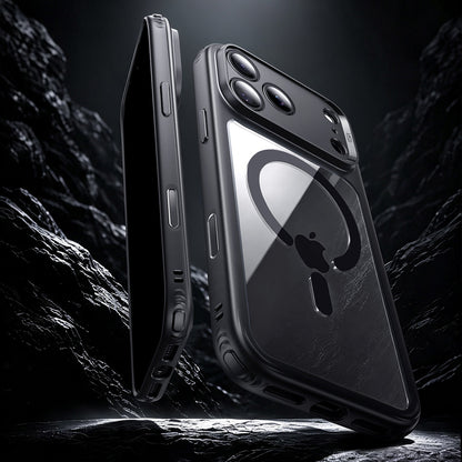MagSafe-fodral för Apple iPhone 18 Pro Max / 17 Pro Max, ESR, Classic Hybrid, Svart Transparent