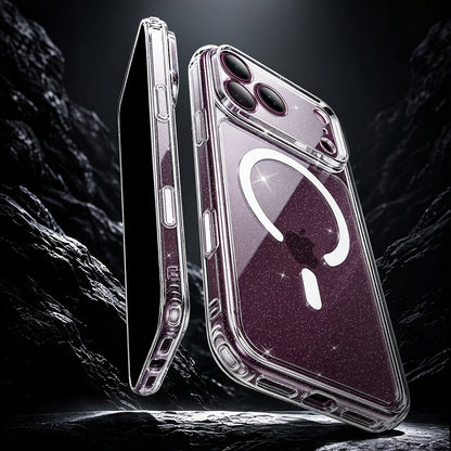 MagSafe-fodral för Apple iPhone 18 Pro Max / 17 Pro Max, ESR, Classic Hybrid Shimmer, Transparent