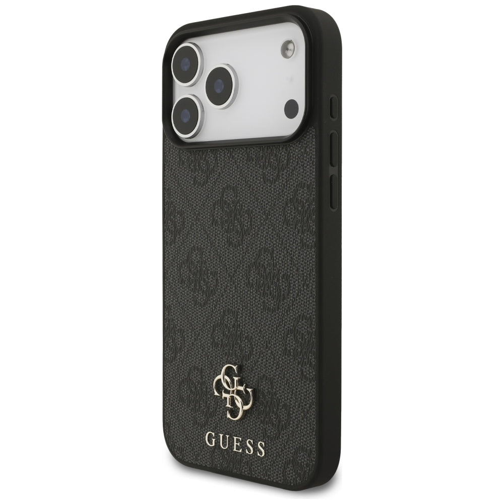 MagSafe-fodral för Apple iPhone 18 Pro Max / 17 Pro Max, Guess, 4G Small and Classic, Svart