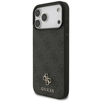 MagSafe-fodral för Apple iPhone 18 Pro Max / 17 Pro Max, Guess, 4G Small and Classic, Svart