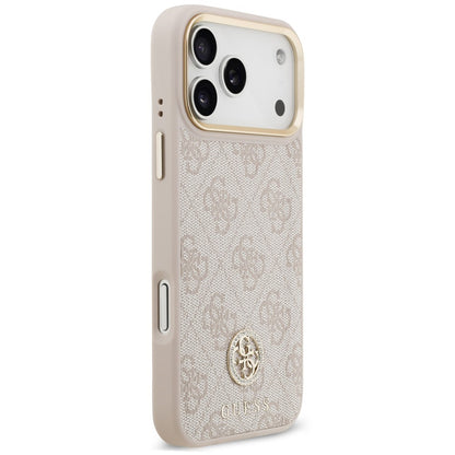 MagSafe-skal för Apple iPhone 18 Pro Max / 17 Pro Max, Guess, 4G Strass Logo, rosa
