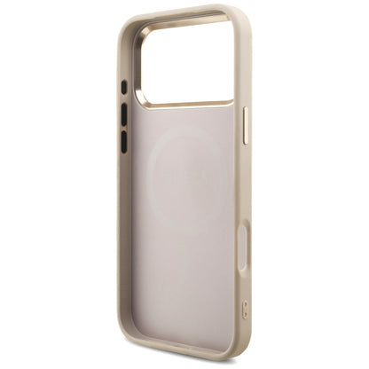 MagSafe-fodral för Apple iPhone 18 Pro Max / 17 Pro Max, Guess, 4G Triangle Logo, Rosa