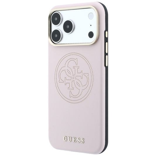 MagSafe-fodral för Apple iPhone 18 Pro Max / 17 Pro Max, Guess, Perforated 4G, Rosa