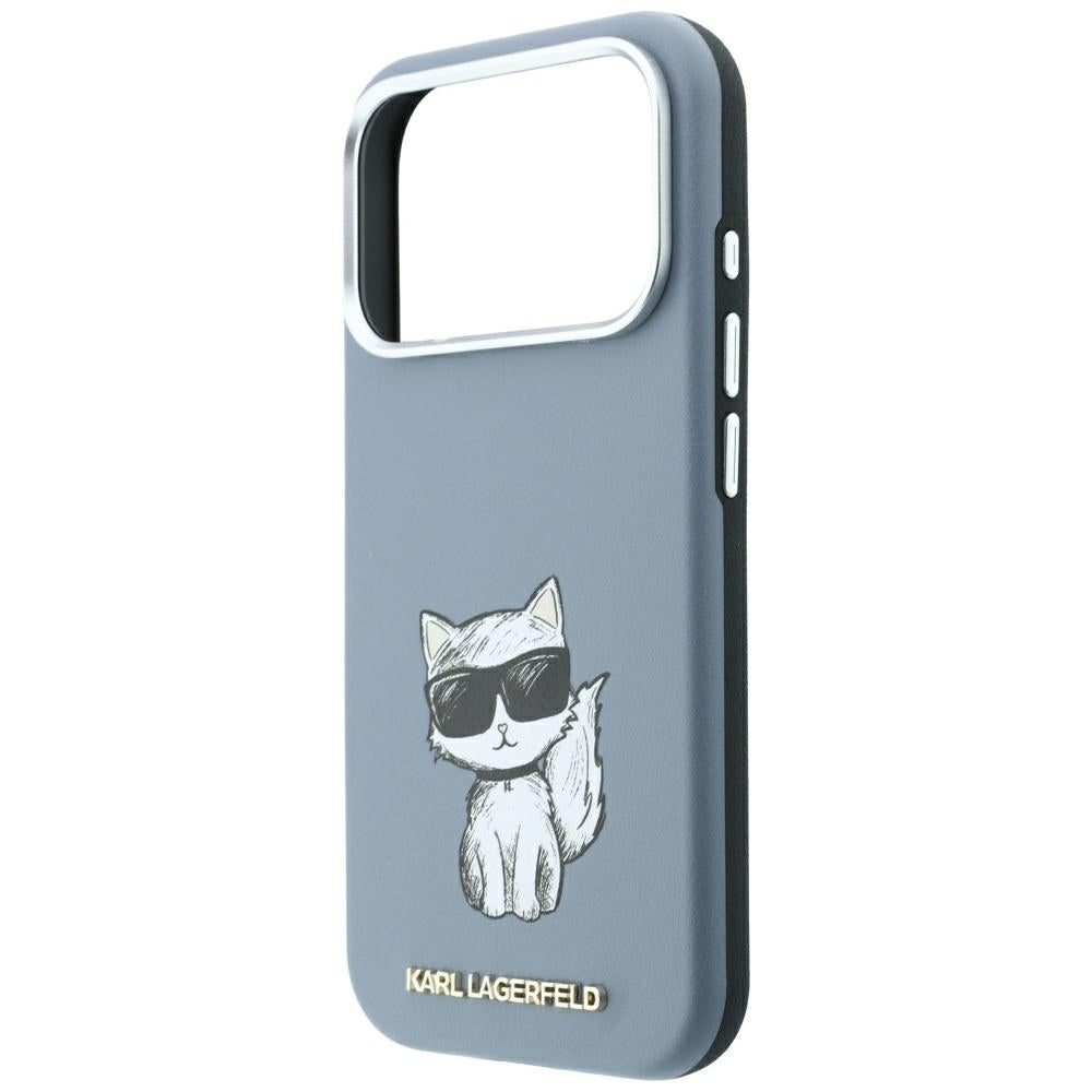MagSafe-fodral för Apple iPhone 18 Pro Max / 17 Pro Max, Karl Lagerfeld, Choupette Sketch, Bleu