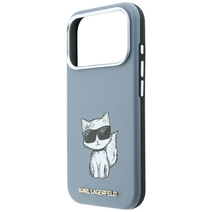 MagSafe-fodral för Apple iPhone 18 Pro Max / 17 Pro Max, Karl Lagerfeld, Choupette Sketch, Bleu
