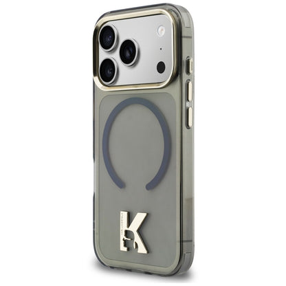 MagSafe-skal för Apple iPhone 18 Pro Max / 17 Pro Max, Karl Lagerfeld, IML Karl Head Logo, svart