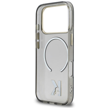 MagSafe-skal för Apple iPhone 18 Pro Max / 17 Pro Max, Karl Lagerfeld, IML Karl Head Logo, svart