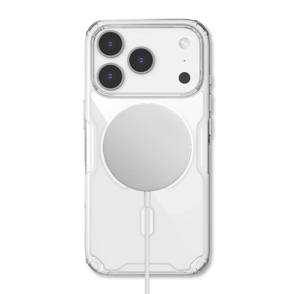 MagSafe-fodral för Apple iPhone 18 Pro Max / 17 Pro Max, Nillkin, Nature Pro, Vit