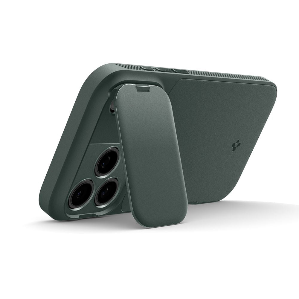 MagSafe-fodral för Apple iPhone 18 Pro Max / 17 Pro Max, Spigen, Optik Armor, Grön ACS09901