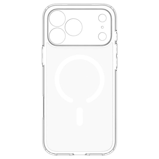 MagSafe-fodral för Apple iPhone 18 Pro Max / 17 Pro Max, Spigen, Ultra Hybrid, Vit Satin ACS12124