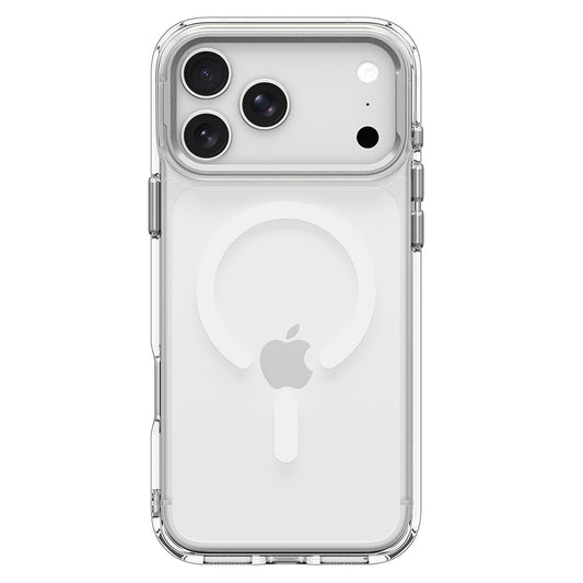 MagSafe-fodral för Apple iPhone 18 Pro Max / 17 Pro Max, Spigen, Ultra Hybrid Optik S, Silver Transparent ACS11908