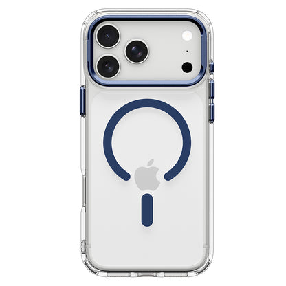 MagSafe Case for Apple iPhone 18 Pro Max / 17 Pro Max, Spigen, Ultra Hybrid Optik S, Navy Transparent ACS11909