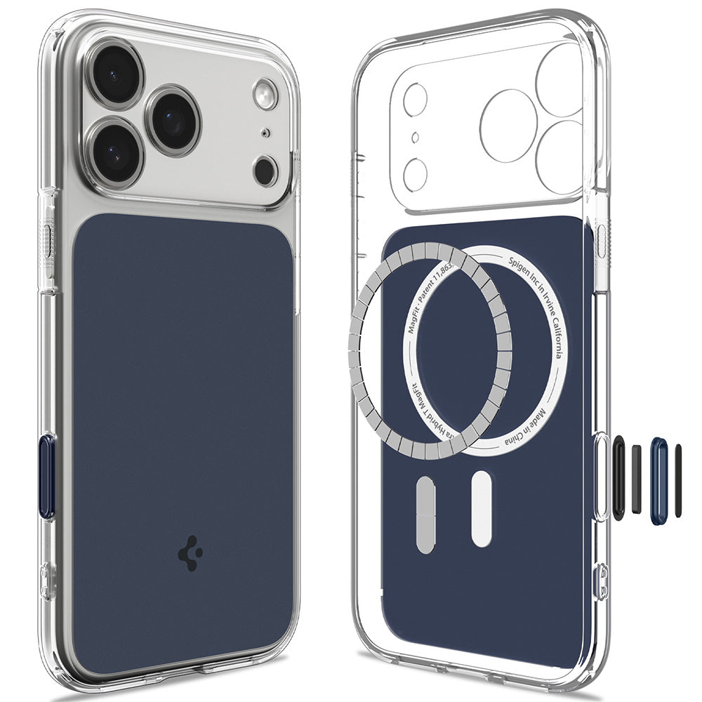 MagSafe Case for Apple iPhone 18 Pro Max / 17 Pro Max, Spigen, Ultra Hybrid T, Matte Blue ACS12135