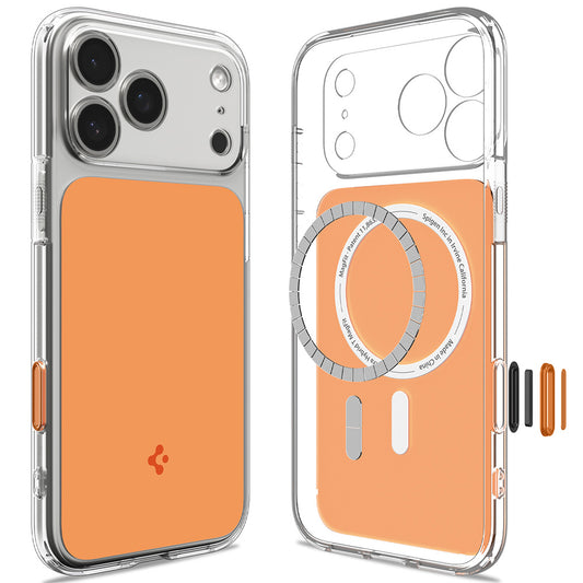 MagSafe-fodral för Apple iPhone 18 Pro Max / 17 Pro Max, Spigen, Ultra Hybrid T, Orange ACS12133