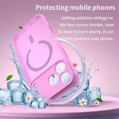 MagSafe Case for Apple iPhone 18 Pro Max / 17 Pro Max, Techsuit, HaloFrost II, Orange