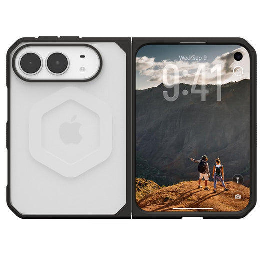 MagSafe-fodral för Apple iPhone Duo, Urban Armor Gear, Mouve, Transparent