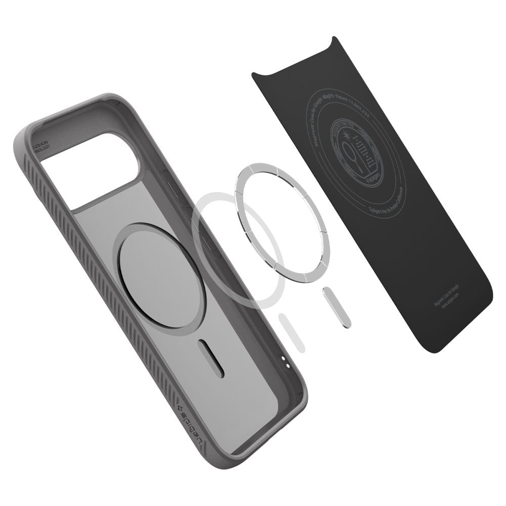 MagSafe-fodral för Google Pixel 10 Pro / 10, Spigen, Liquid Air, Grå ACS09697