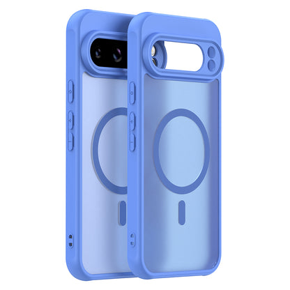 MagSafe Case for Google Pixel 10 Pro, Techsuit, HaloFrost II, Blue