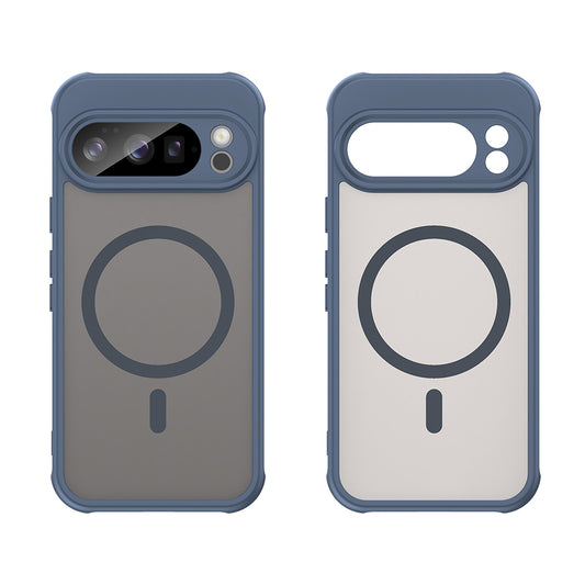 MagSafe-fodral för Google Pixel 10 Pro, Techsuit, HaloFrost II, Marinblå