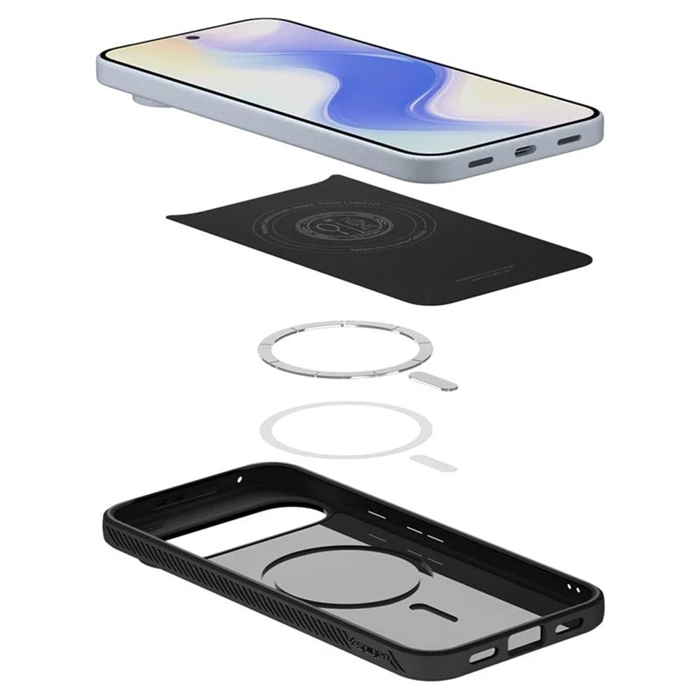 MagSafe-skal för Google Pixel 10 Pro XL, Spigen, Liquid Air, Mattsvart ACS09718