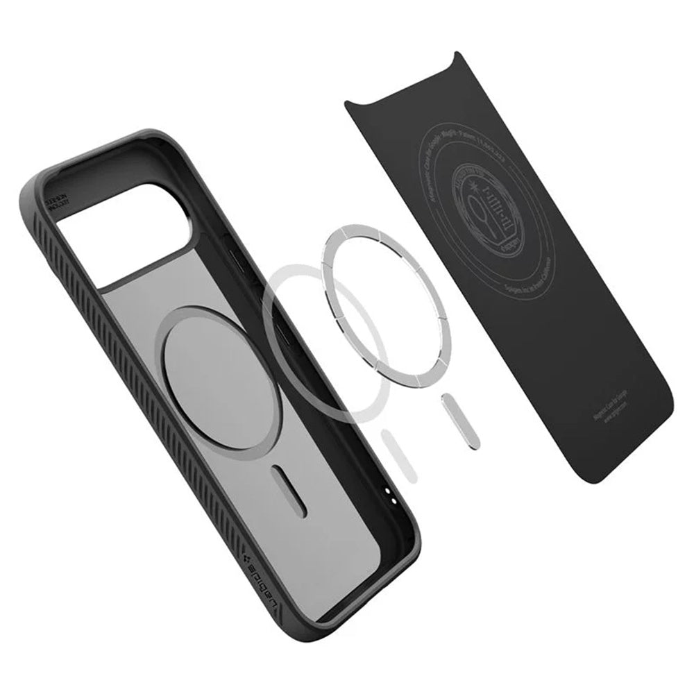 MagSafe-skal för Google Pixel 10 Pro XL, Spigen, Liquid Air, Mattsvart ACS09718